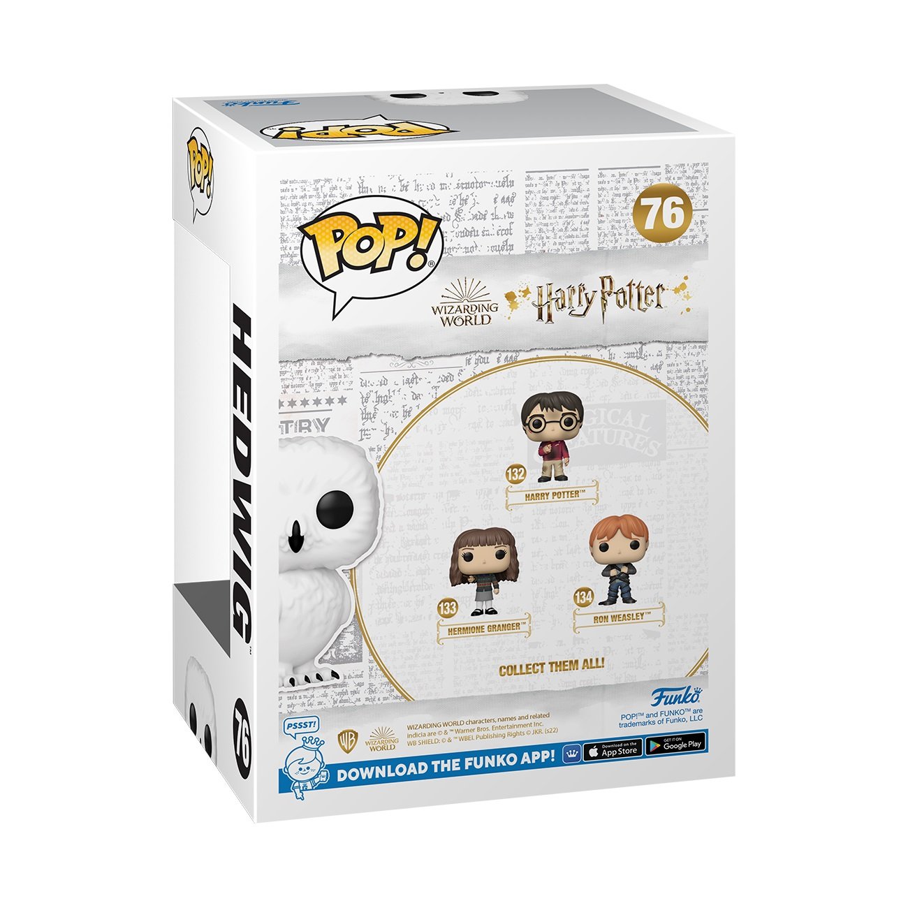 Funko Pop! & Tee: Harry Potter - Hedwig - XL - flash vidéo