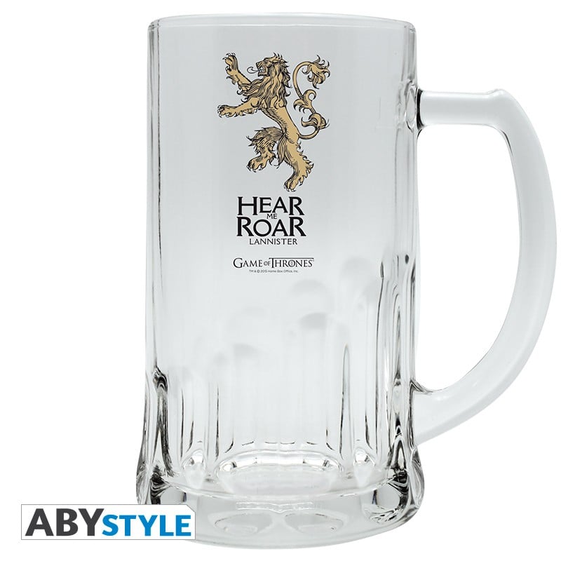 Game of Thrones Lannister Glass Mug - flash vidéo