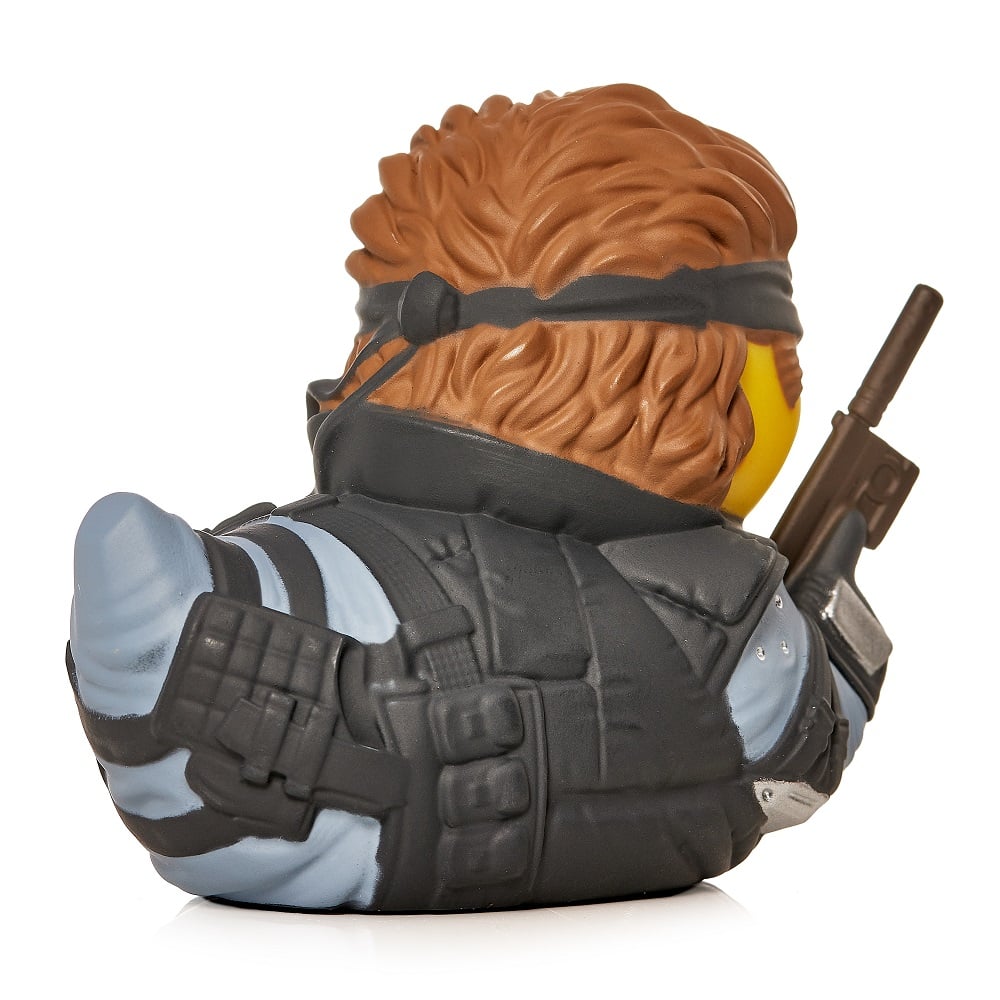 Numskull - Mini TUBBZ Canard de bain - Metal Gear Solid - Solid Snake (Édition baignoire) - 8cm - flash vidéo