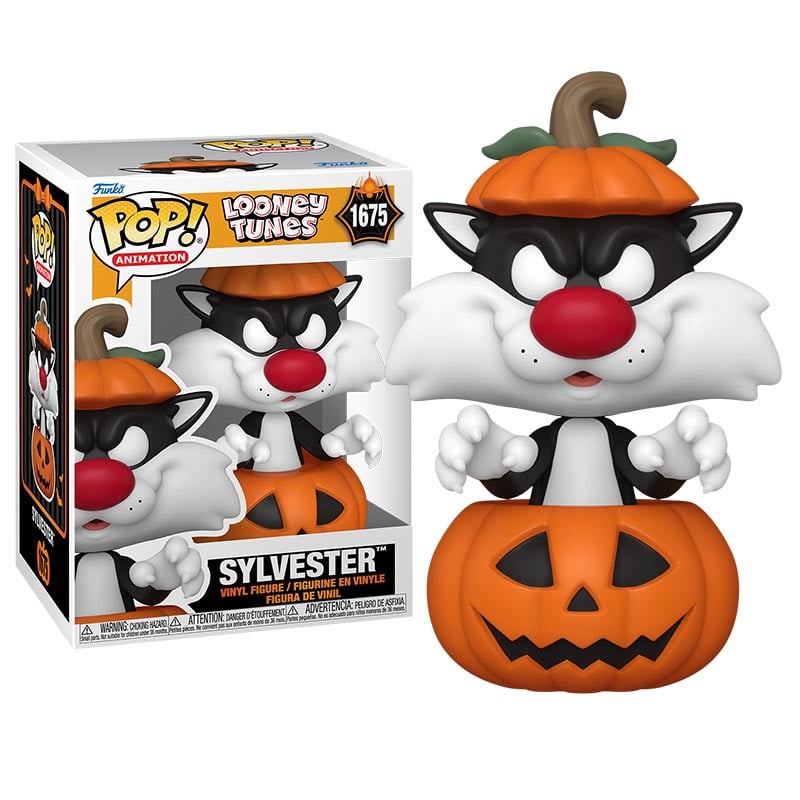 Funko Pop! Animation: Looney Tunes Halloween - Sylvester (with Pumpkin) - flash vidéo