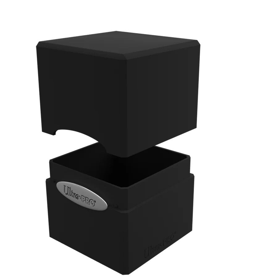 Ultra Pro - Deck Box Cube en Satin - Noir de jais - flash vidéo