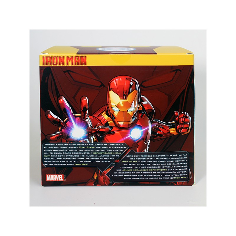 Marvel - Buste Tirelire Iron Man Mark VII Deluxe - flash vidéo