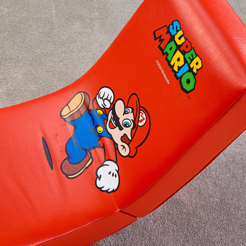 X Rocker - Siège de jeu Video Rocker Super Mario officiel Mario Joy Edition - flash vidéo