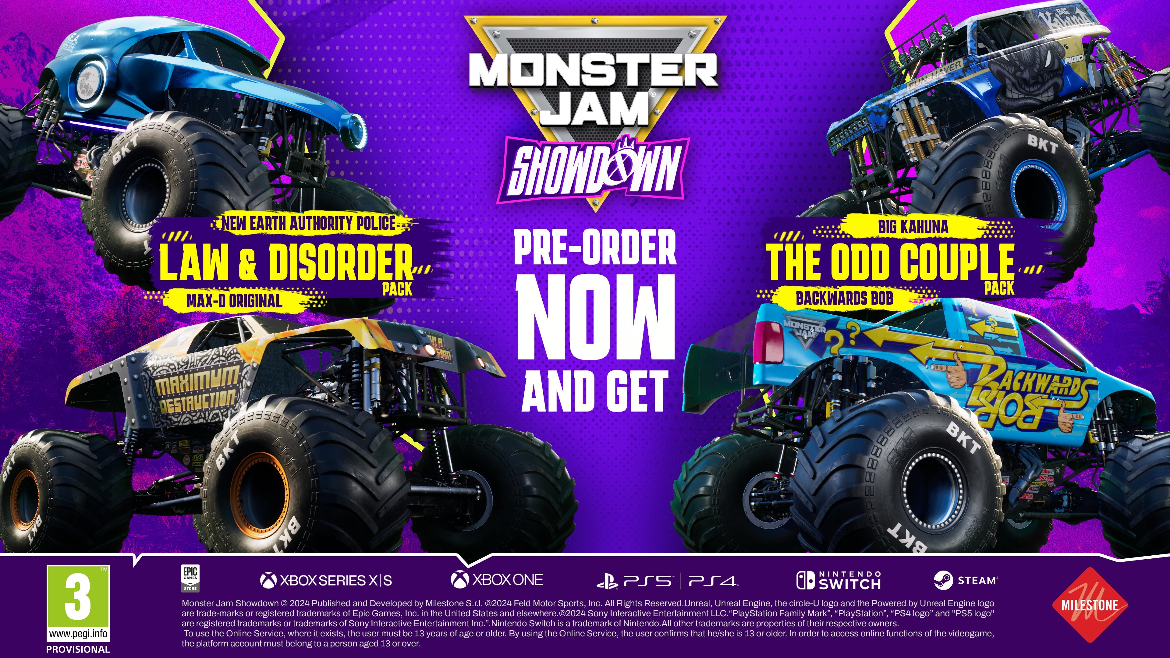 Monster Jam Showdown - Day One Edition - flash vidéo