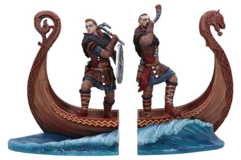 Assassin's Creed - Serre-livres Valhalla 31cm - flash vidéo