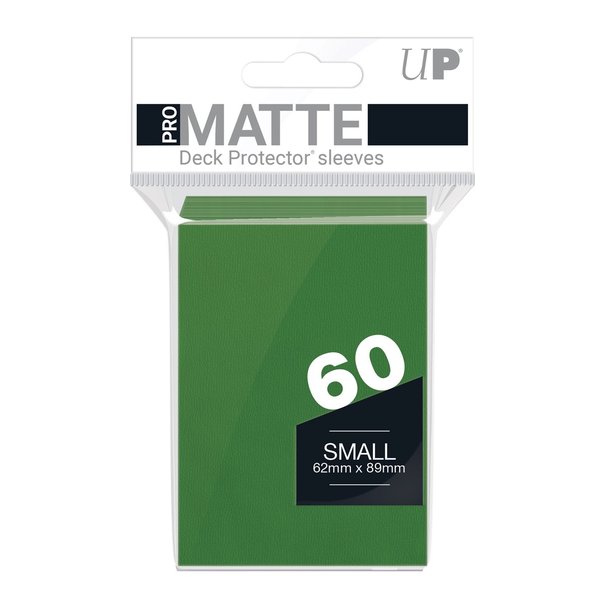 Ultra Pro - PRO-Matte Sachet de 60 protèges cartes petit format Vert (62 x 89 mm) - flash vidéo