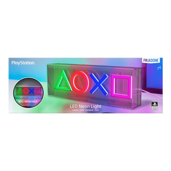 PlayStation - Lampe Logo PlayStation Neon LED - flash vidéo