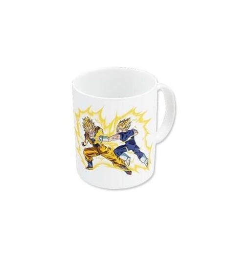 Dragon Ball Z - Tasse en céramique Goku vs Vegeta - 325ml - flash vidéo