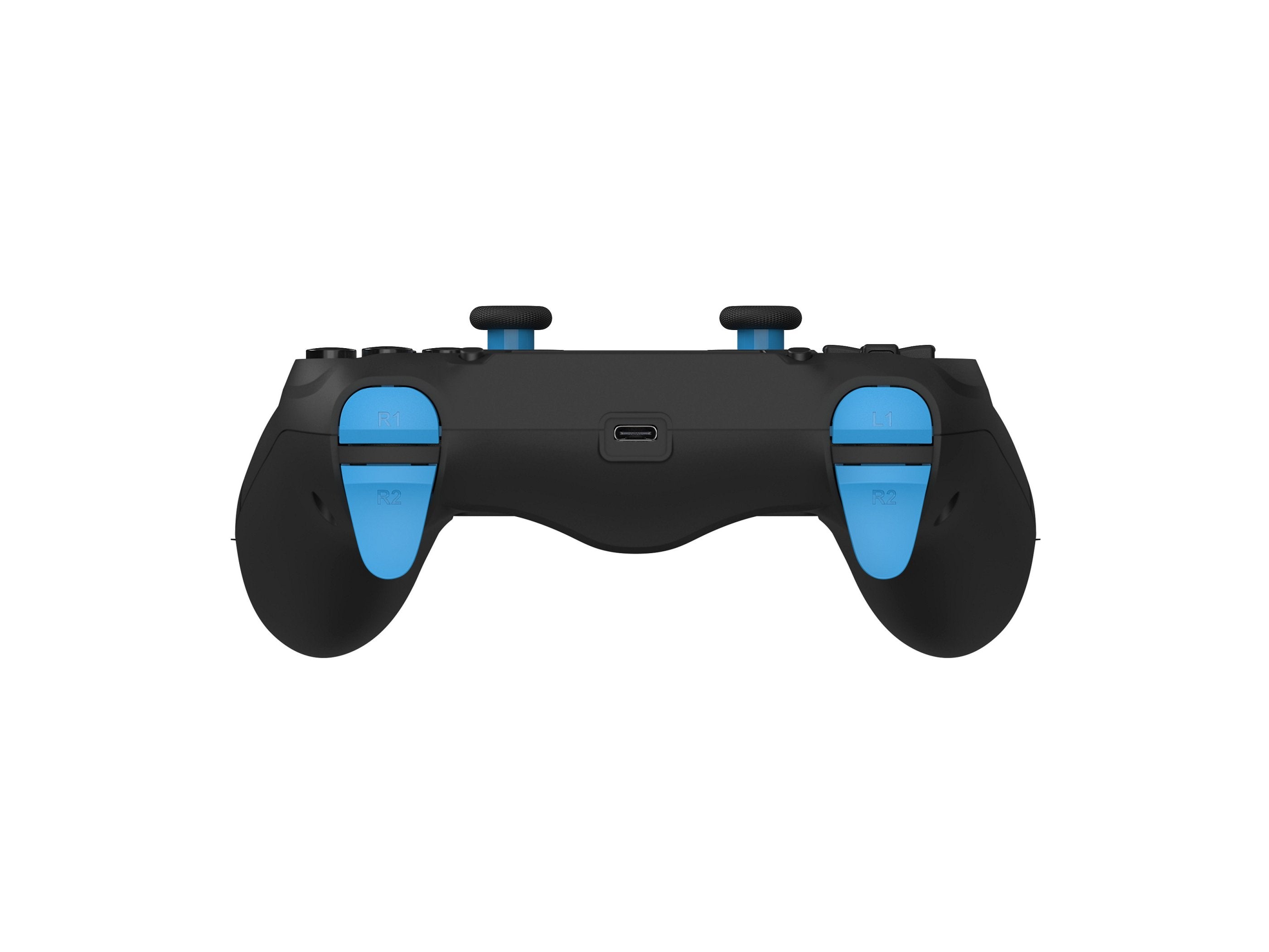 DragonShock - Manette sans fil Bluetooth MIZAR Noire pour PS4, PC et Mobile - flash vidéo