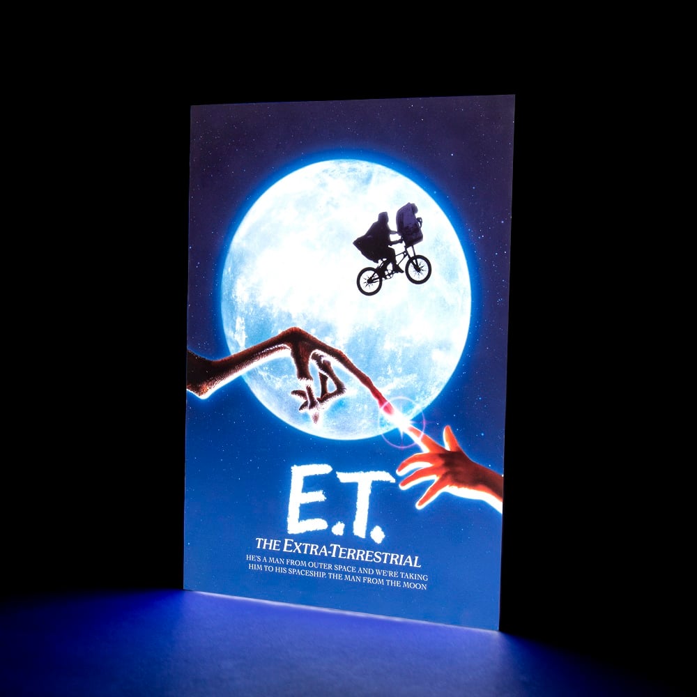 E.T., l'extra-terrestre - Affiche lumineuse - flash vidéo