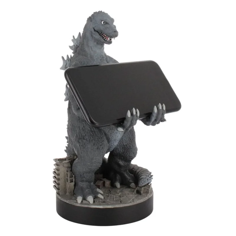 Cable Guys - Toho - Godzilla (King of Monsters) Support Chargeur pour Téléphone et Manette - flash vidéo