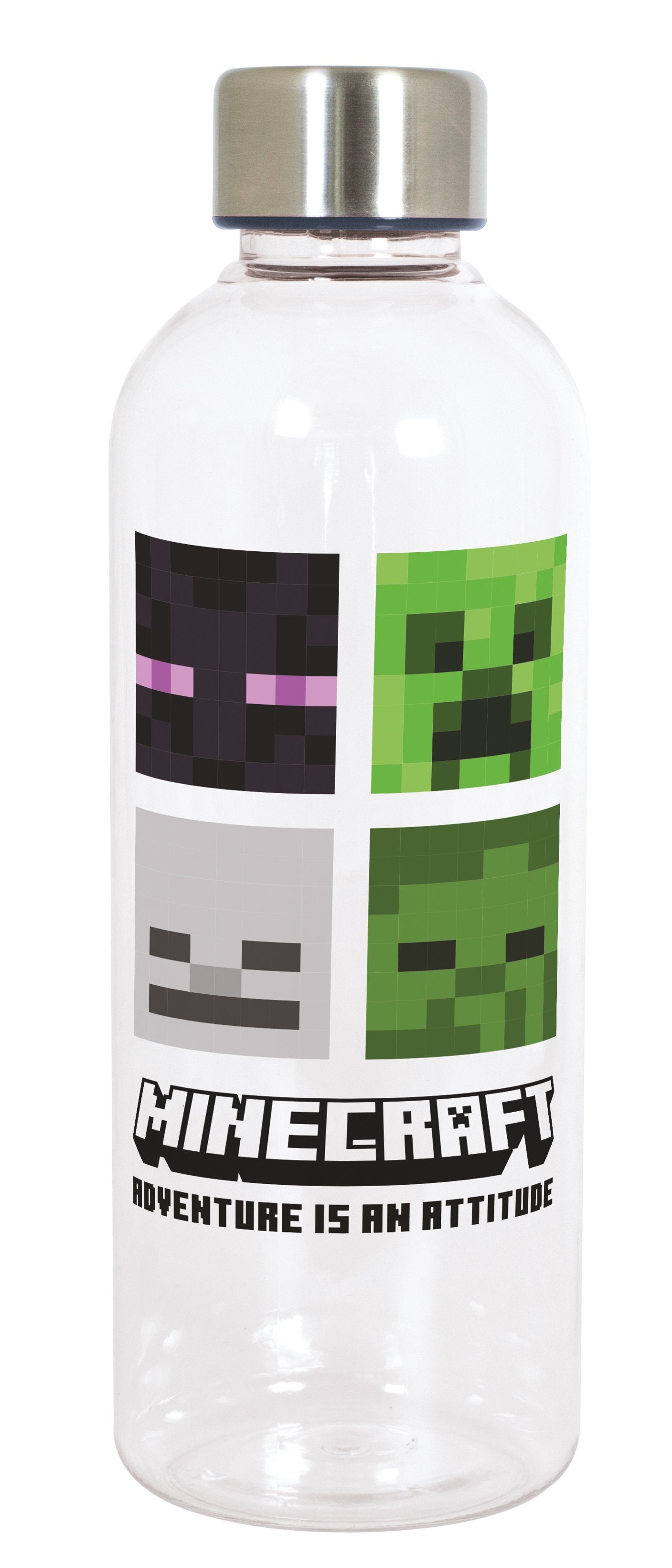 Minecraft - Bouteille d'eau Hydro Ennemis (PP) - 850ml - flash vidéo