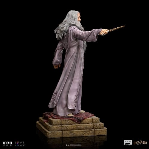 Iron Studios - Arts Scale 1/10 - Harry Potter - Albus Dumbledore Statue 21cm - flash vidéo