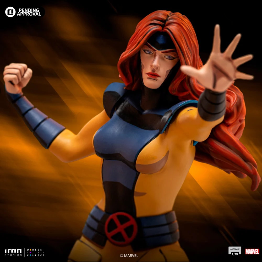 Iron Studios - Art Scale 1/10 - Marvel - X-Men ’97 - Jean Grey Statue 20cm - flash vidéo