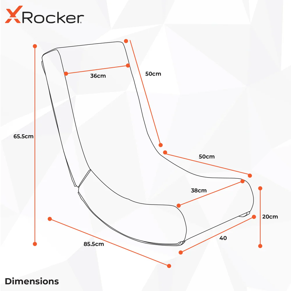 X Rocker - Siège de jeu Video Rocker Super Mario officiel Mario Joy Edition - flash vidéo