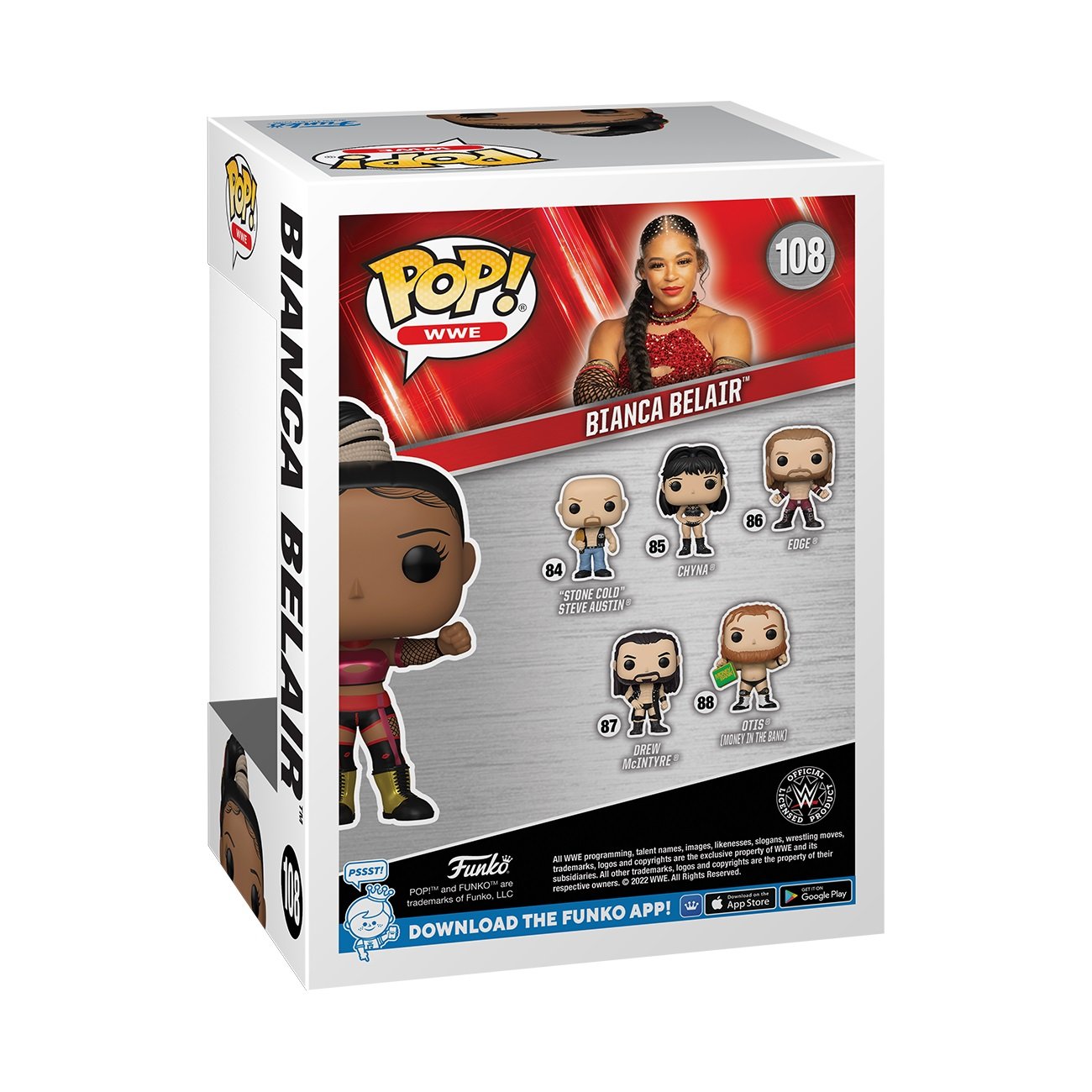 Funko Pop! WWE: Bianca Belair (WrestleMania 38) - flash vidéo