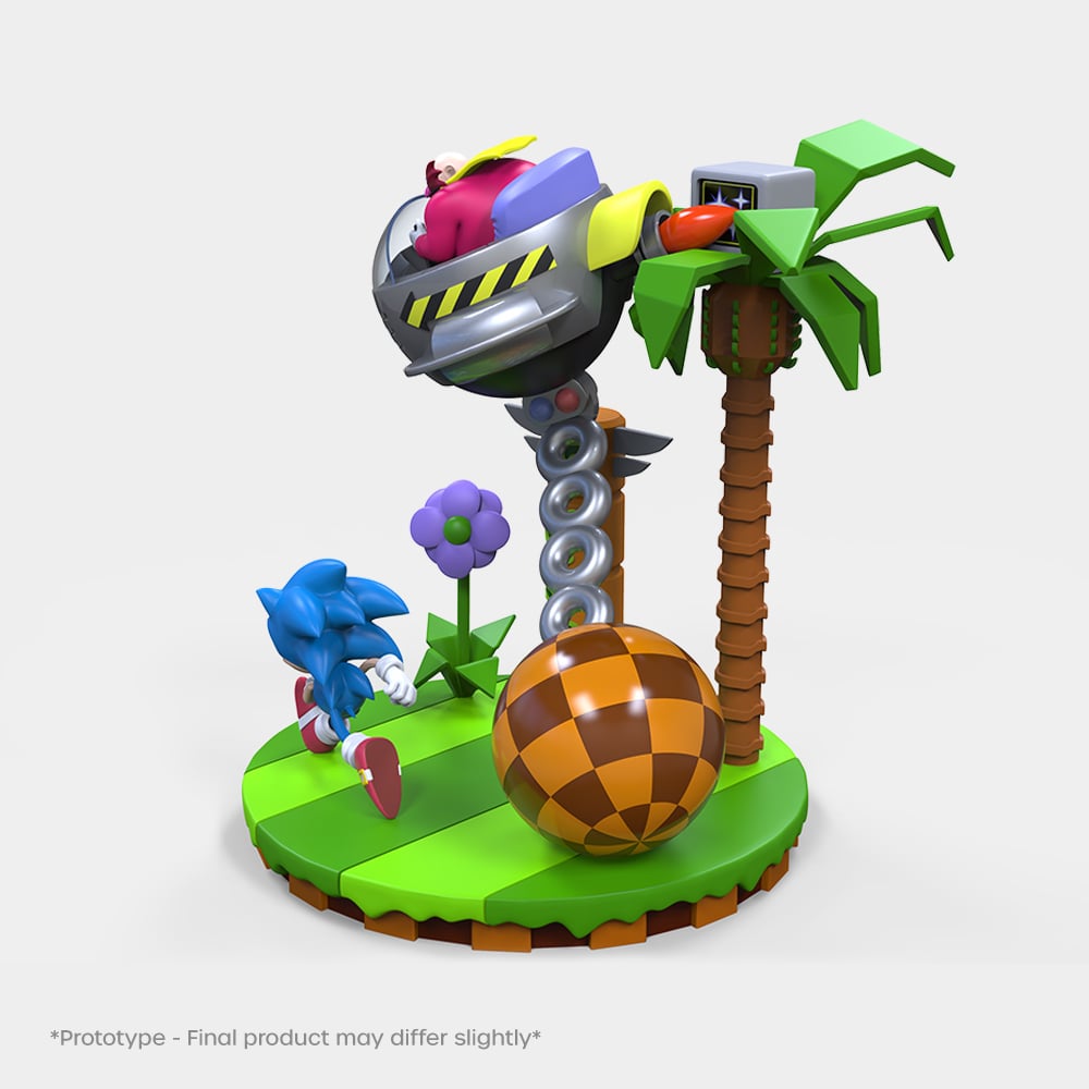 SEGA - Statue officielle du 30e anniversaire de Sonic The Hedgehog - flash vidéo