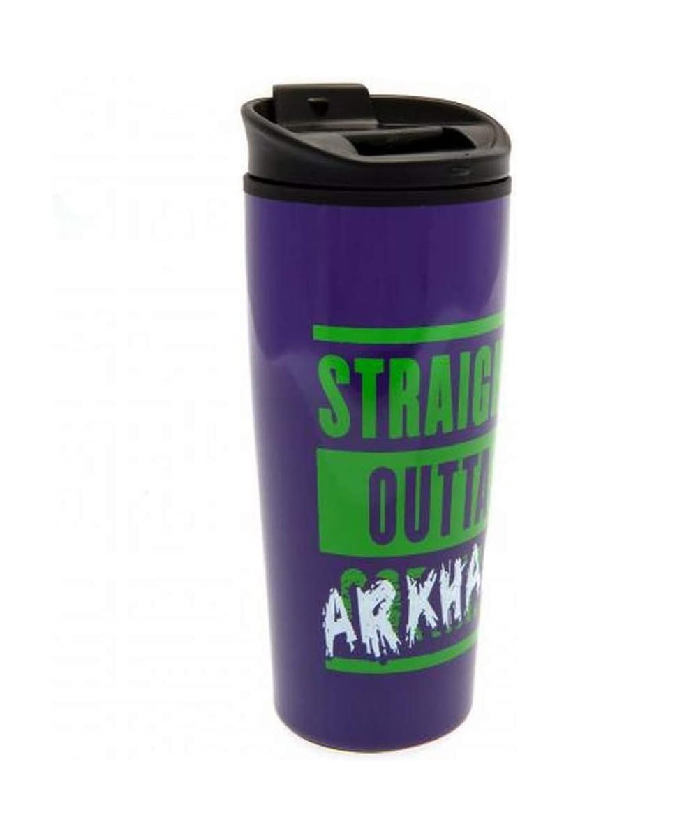 Le Joker - Tout droit sorti d'Arkham Mug transportable en métal 450ml - flash vidéo