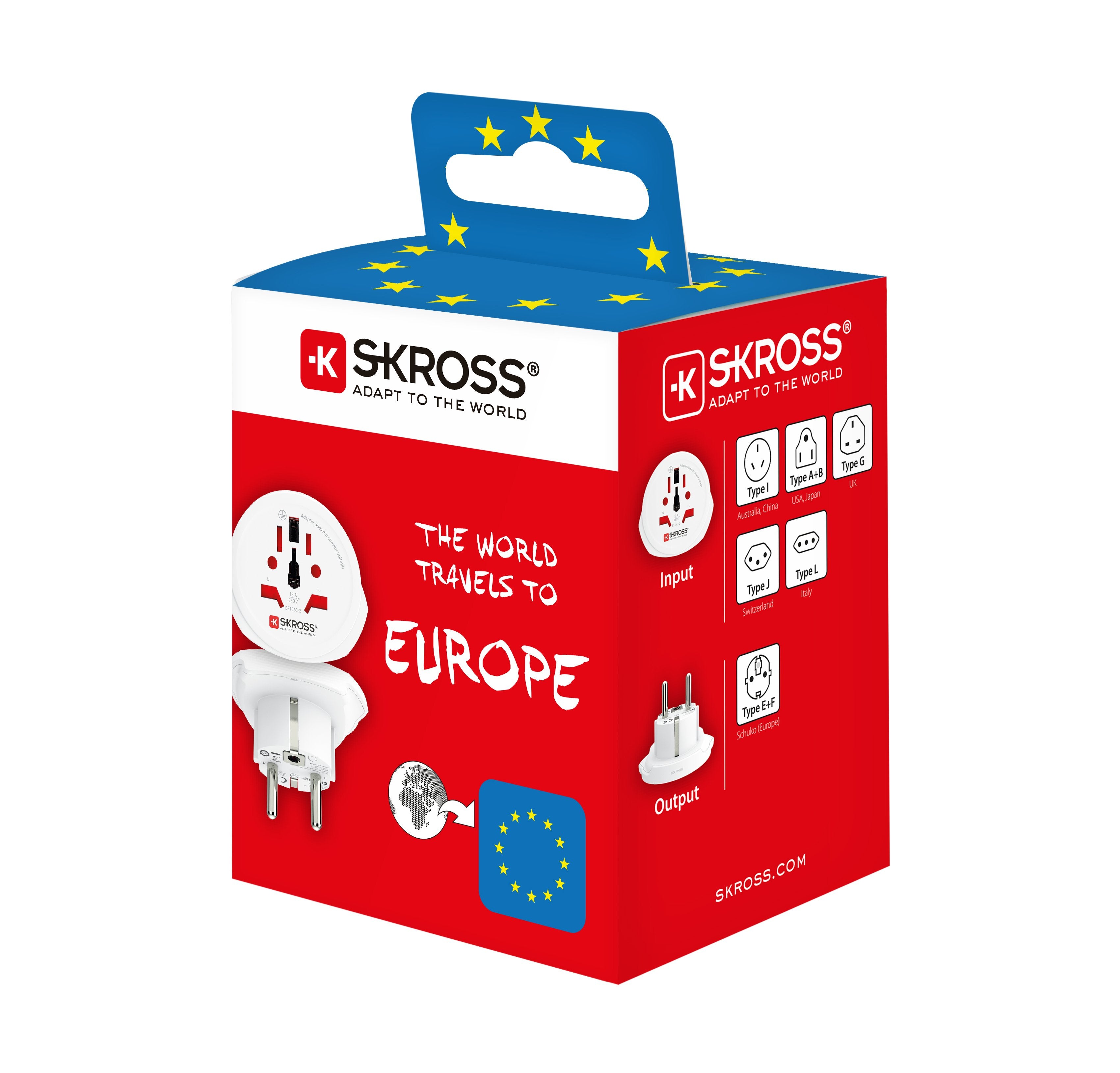 Skross Country Travel Adapter World to Europe - flash vidéo