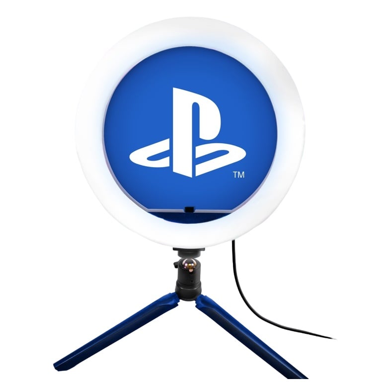 PlayStation - Lampe de streaming avec support pour téléphone - flash vidéo