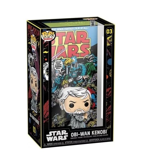 Funko Pop! Comic Cover: Star Wars - Obi-Wan Kenobi - flash vidéo