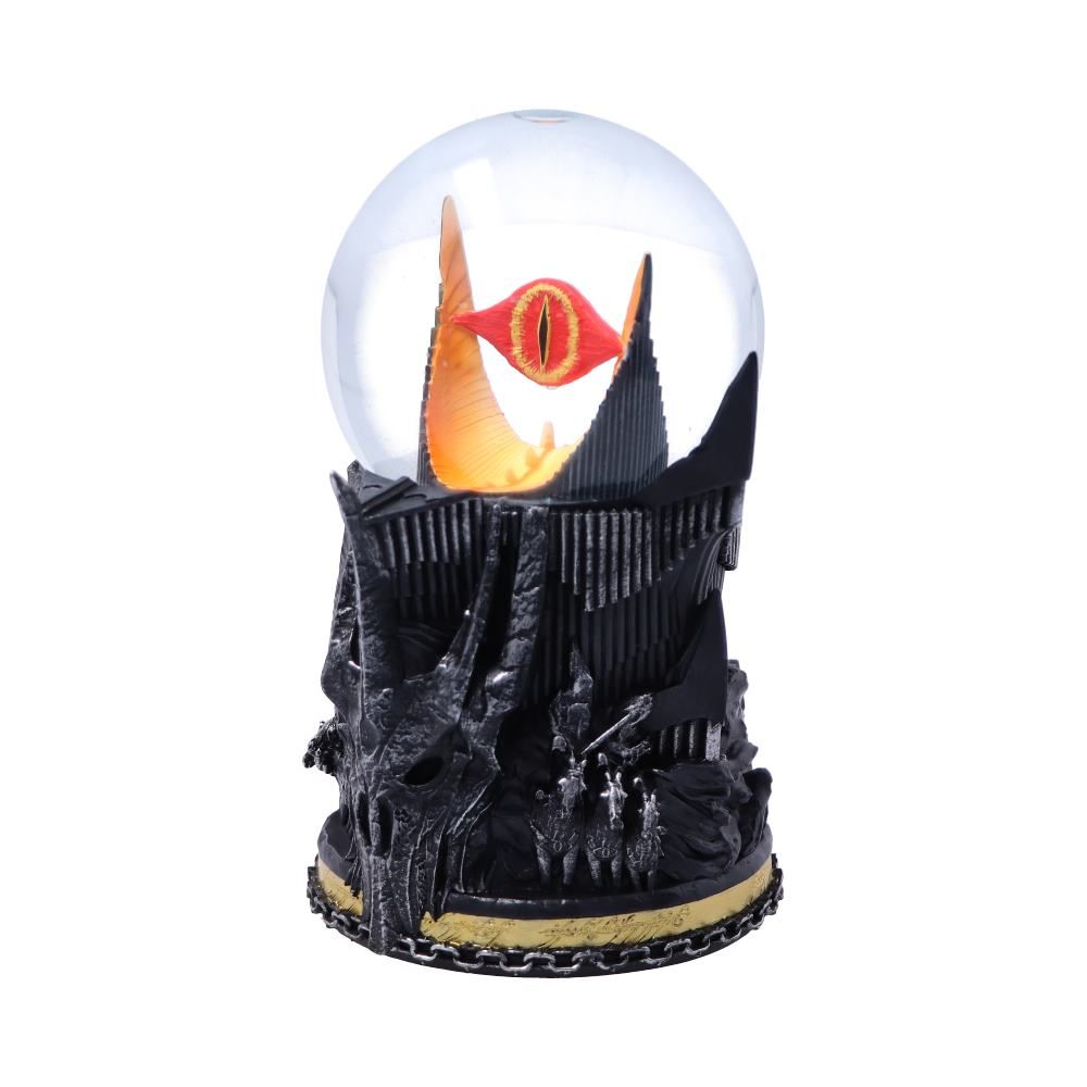 Le Seigneur des Anneaux - Boule à Neige Oeil de Sauron 18cm - flash vidéo