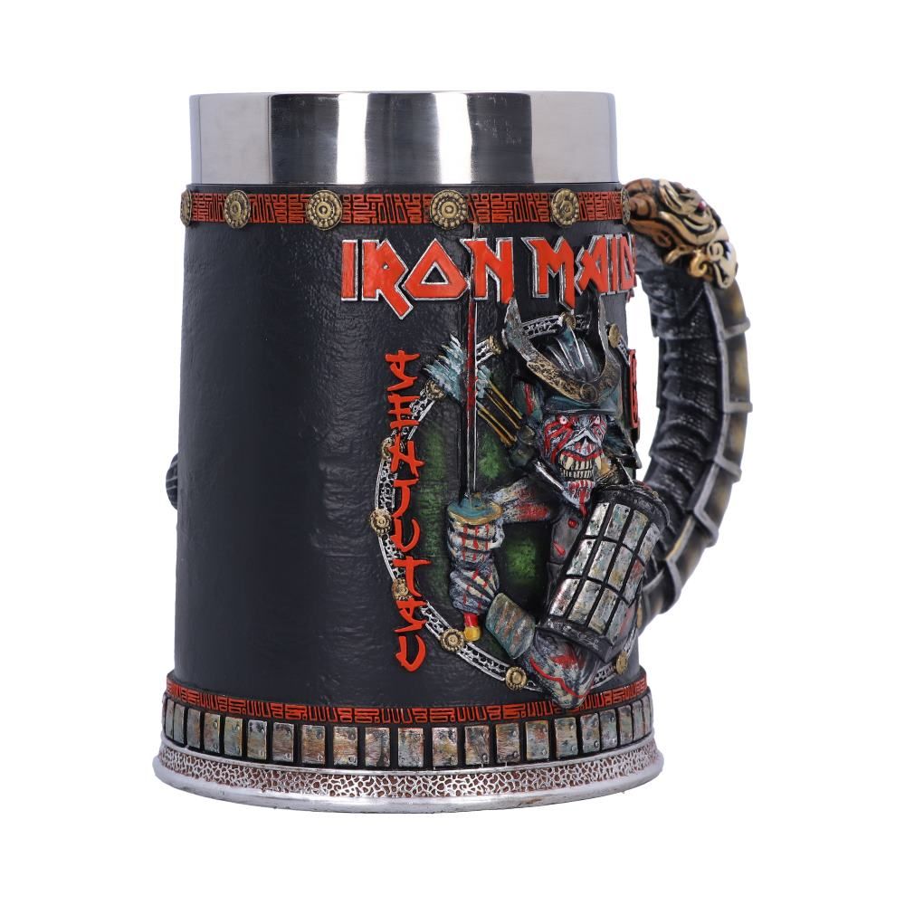 Iron Maiden - Chope Senjutsu 15.5cm - flash vidéo