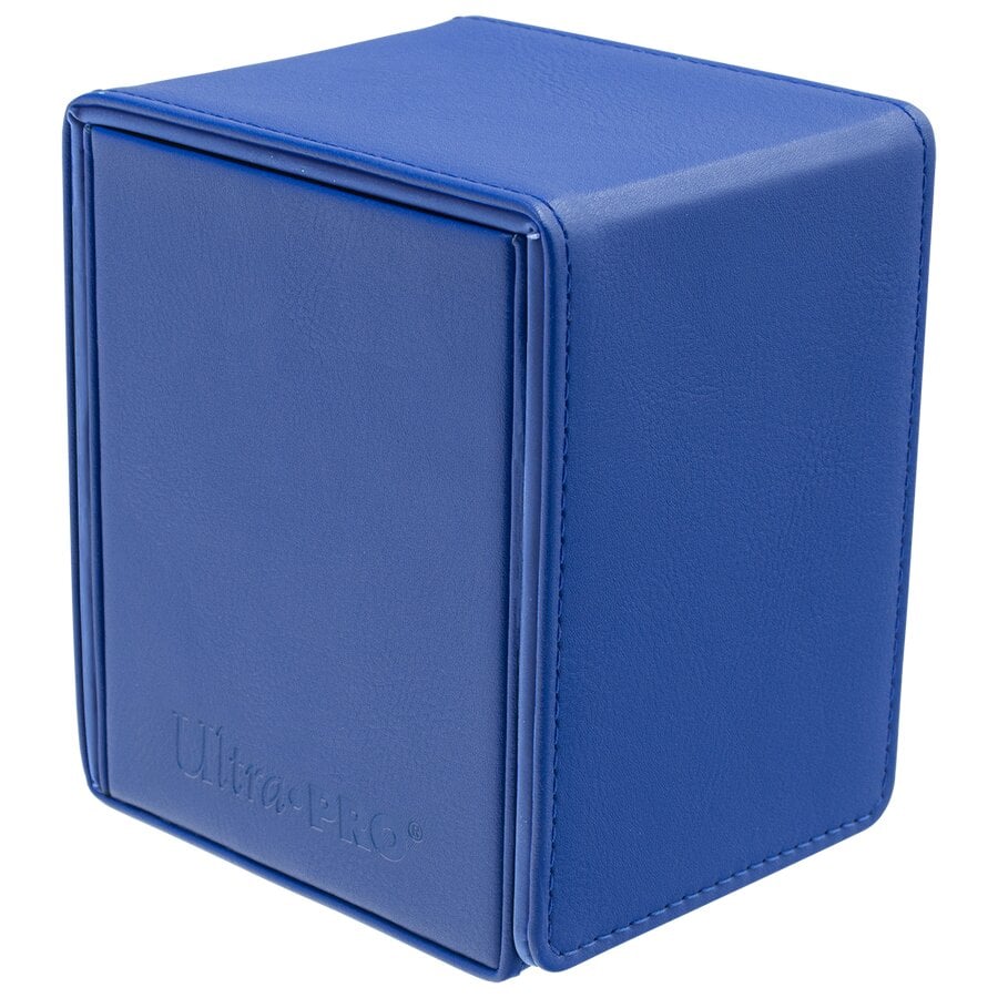 Ultra Pro - Vivid Alcove Flip Deck Box : Bleue - flash vidéo