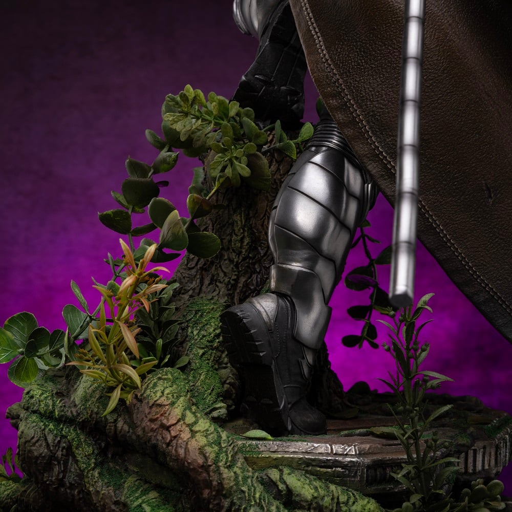 Iron Studios - Deluxe Legacy Replica 1/4 - Marvel - X-Men - Gambit Statue 70cm - flash vidéo