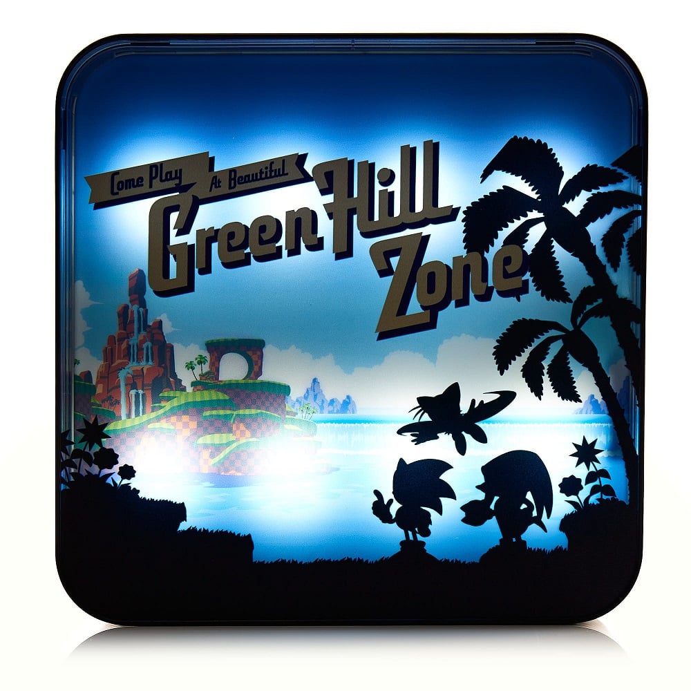 Numskull - Sonic le Hérisson - Lampe en plexiglas Green Hill Zone - flash vidéo