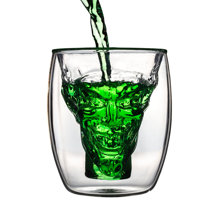 DC Comics - Gobelet 3D Collector en verre "Joker" - flash vidéo