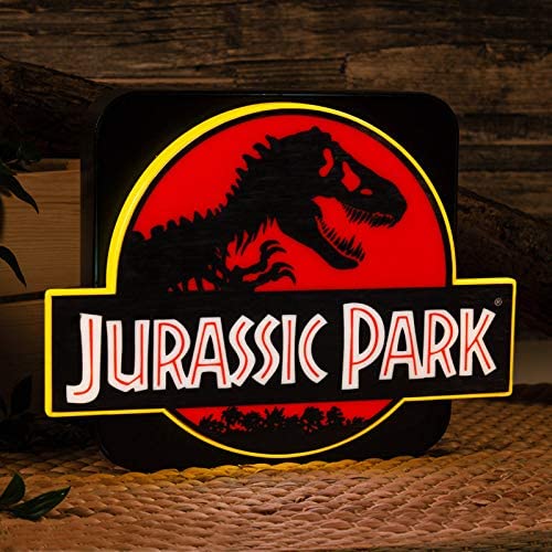 Jurassic Park - Lampe de bureau / Applique murale 3D Logo de Jurassic Park - flash vidéo