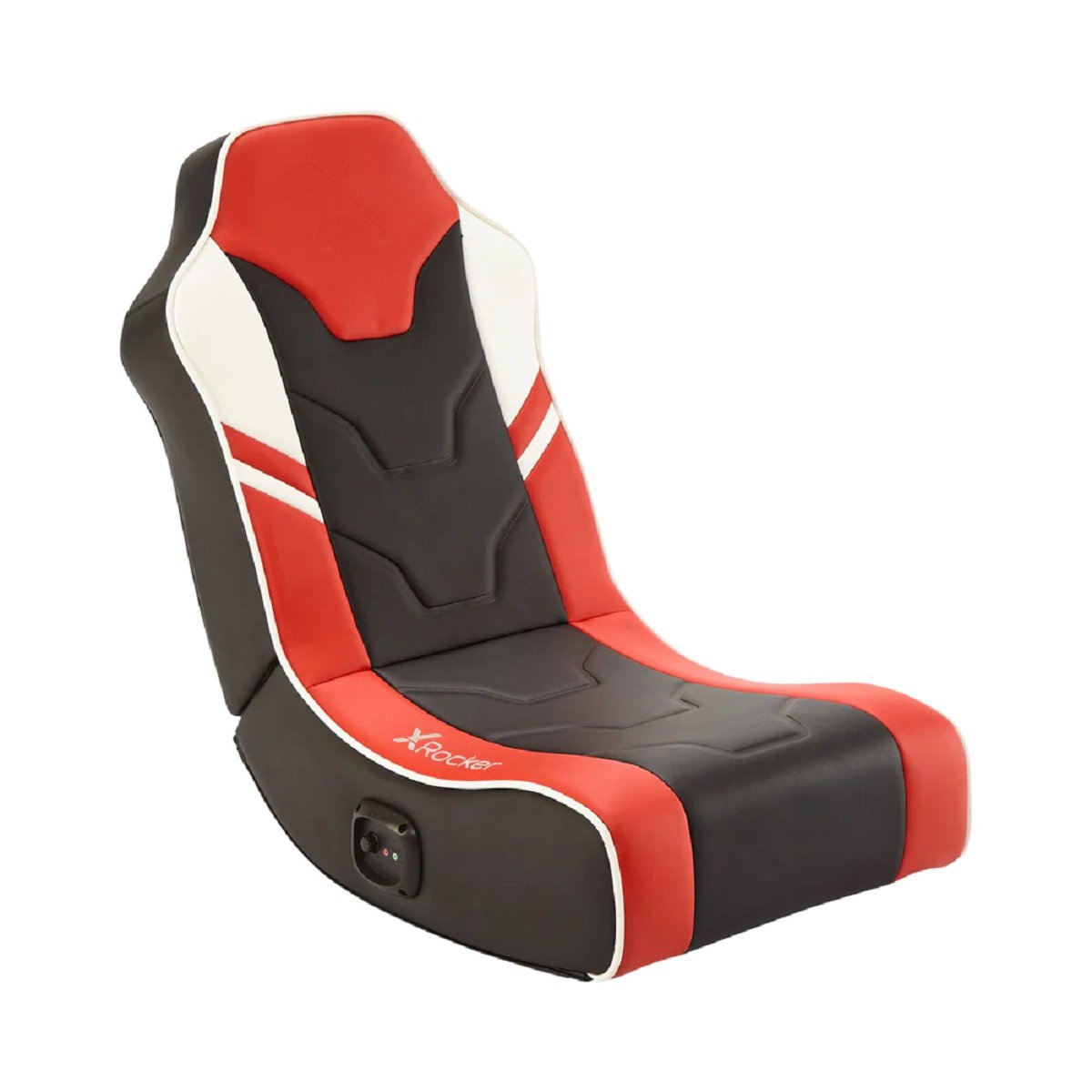 X Rocker - Shadow 2.0 Stereo Audio Gaming Floor Rocker Red - flash vidéo