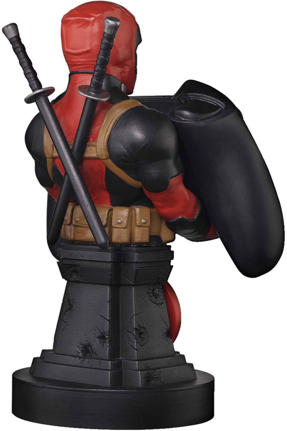 Cable Guys - Marvel - Deadpool Buste Support Chargeur pour Téléphone et Manette - flash vidéo
