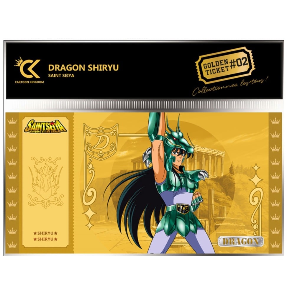 Cartoon Kingdom - Saint Seiya - Shiryu Golden Ticket #02 - flash vidéo