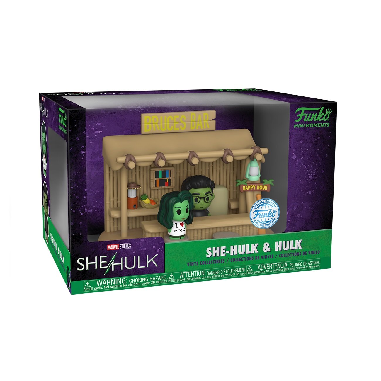 Funko Mini Moments: She-Hulk - Tiki Bar Scene - flash vidéo
