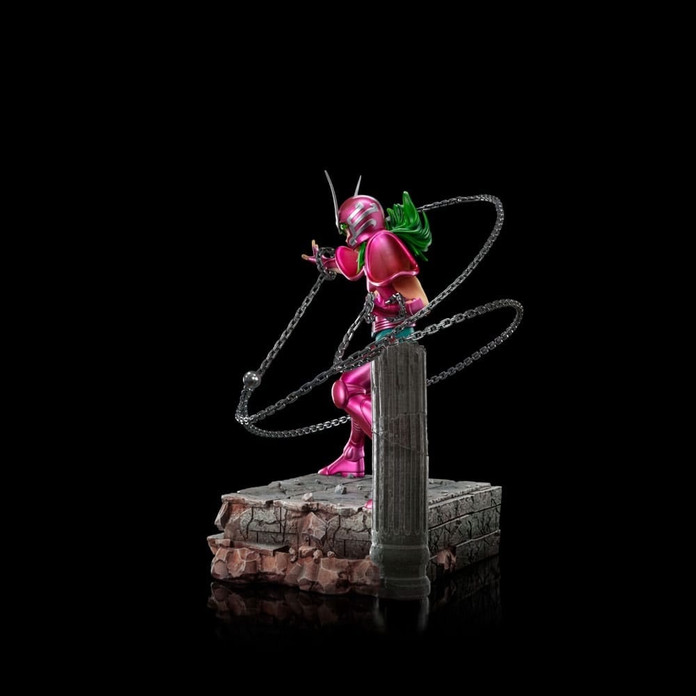 Iron Studios - Art Scale 1/10 - Saint Seiya - Andromeda Shun Statue 21cm - flash vidéo