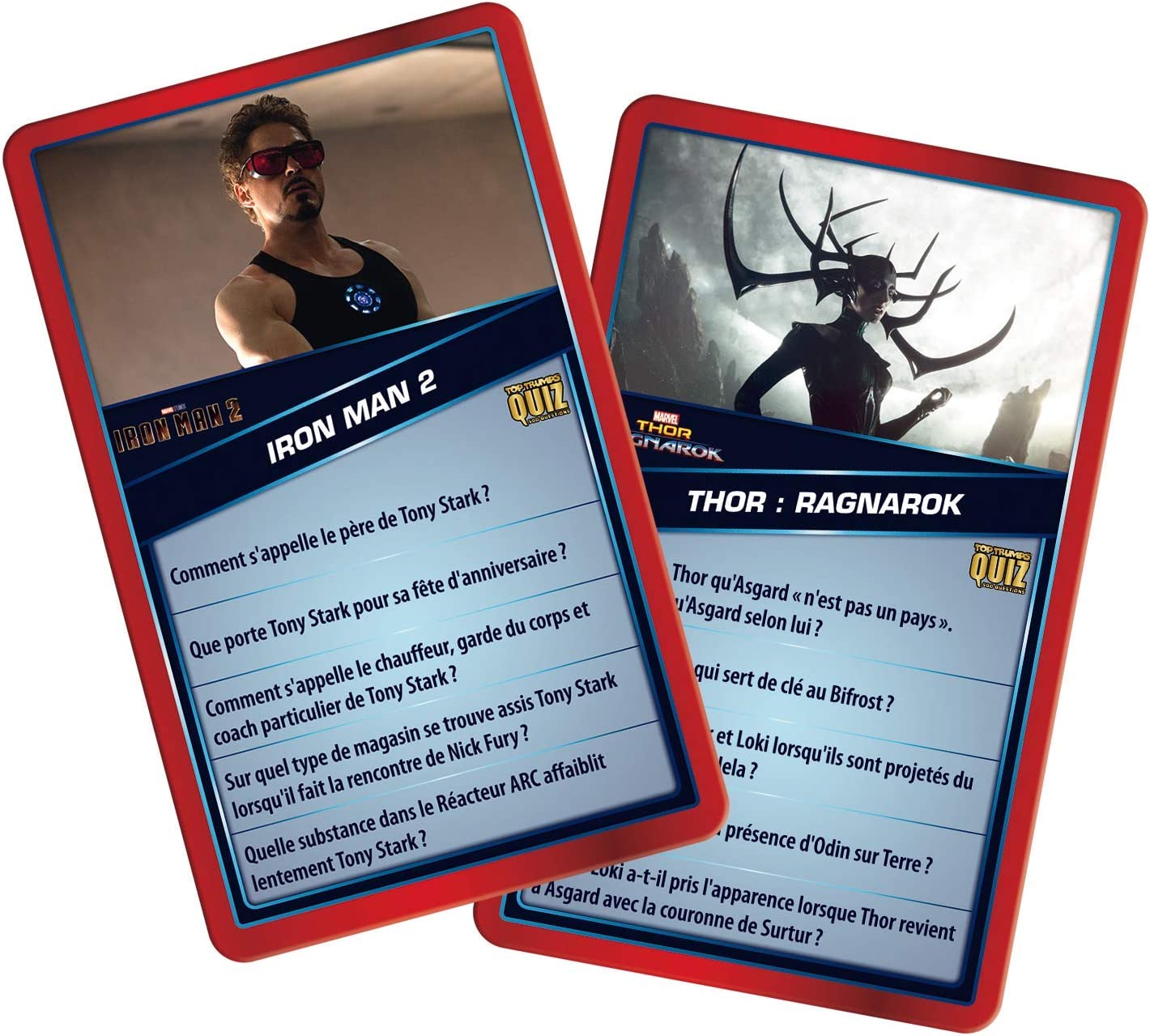 Top Trumps - Quiz - Marvel Cinematic Universe - flash vidéo