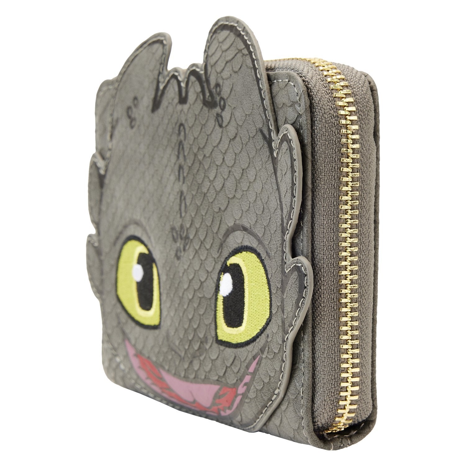 Loungefly: Dreamworks How To Train Your Dragon - Toothless Cosplay Zip Around Wallet - flash vidéo