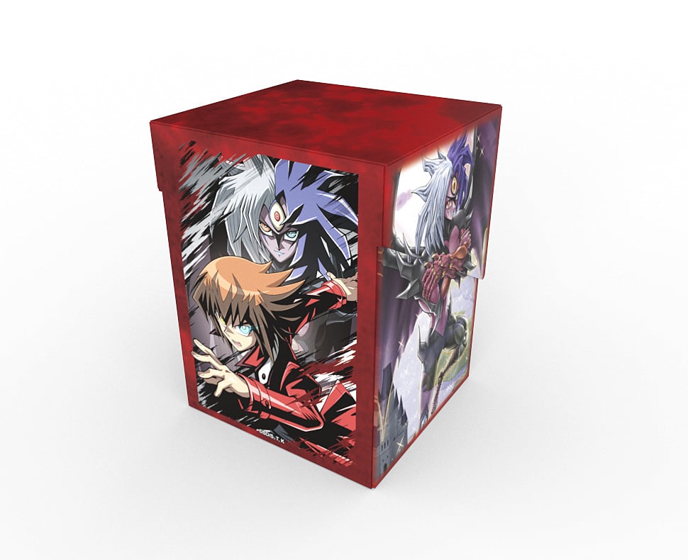 Yu-Gi-Oh! JCC - Boîte de rangement Jaden & Yubel - flash vidéo