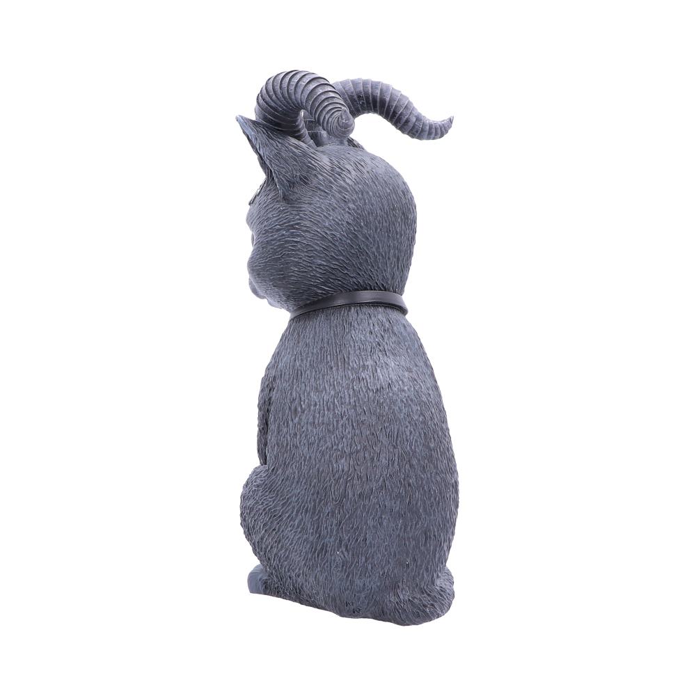 Pawzuph - Figurine de chat cornu occulte 26.5cm - flash vidéo