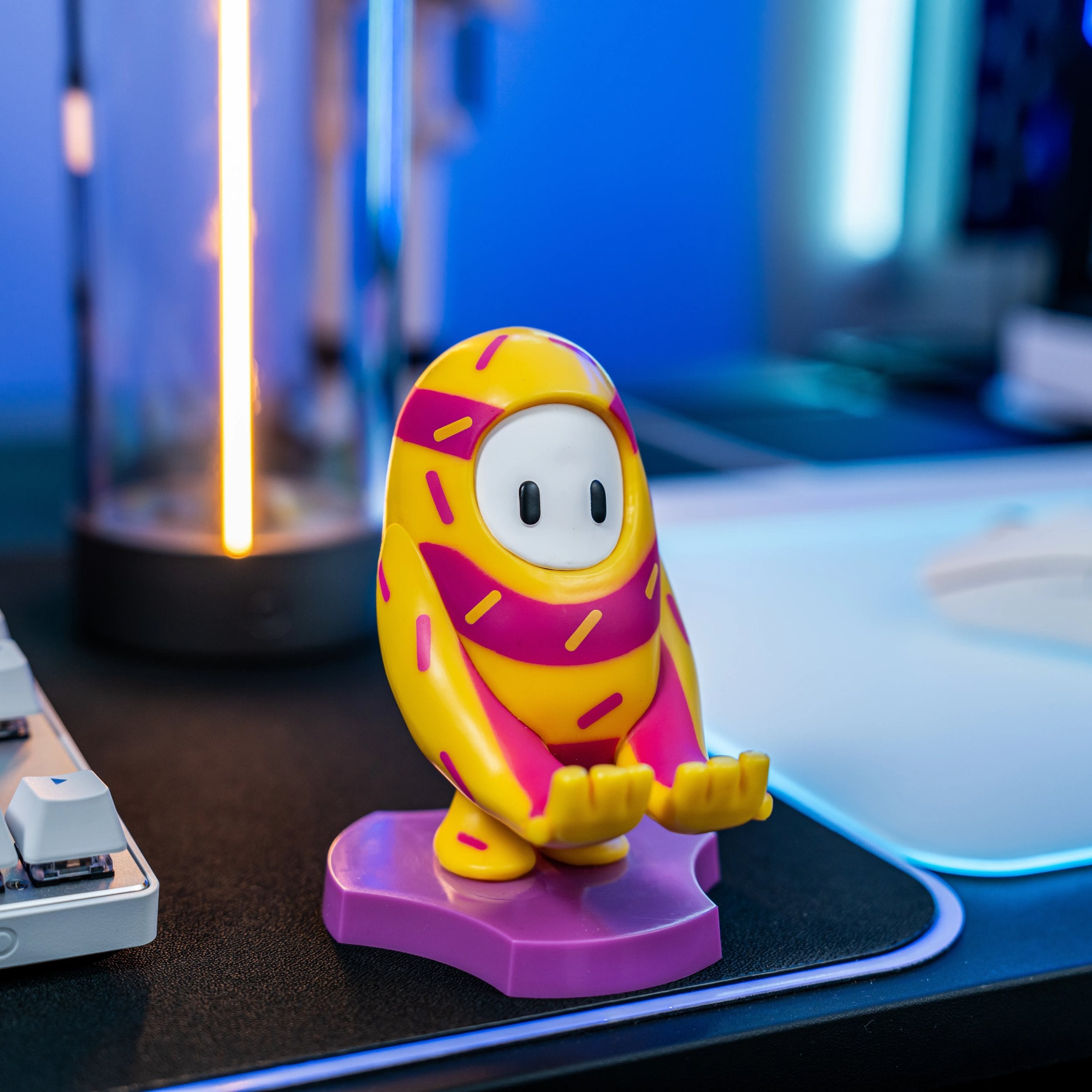 Cable Guys Holdems - Fall Guys - Support pour écouteurs et téléphone Ice Cream - flash vidéo