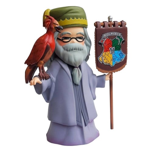 Plastoy - Figurine Dumbledore & Fumseck - flash vidéo