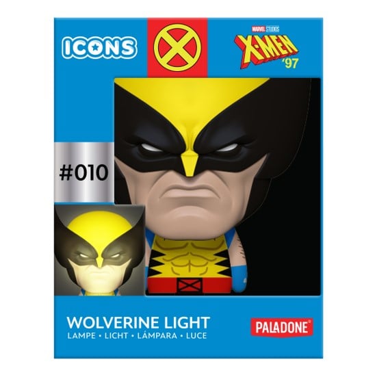 X-Men - Lampe Icon Wolverine - flash vidéo