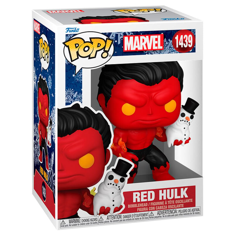 Funko Pop! Marvel: Holiday - Red Hulk - flash vidéo