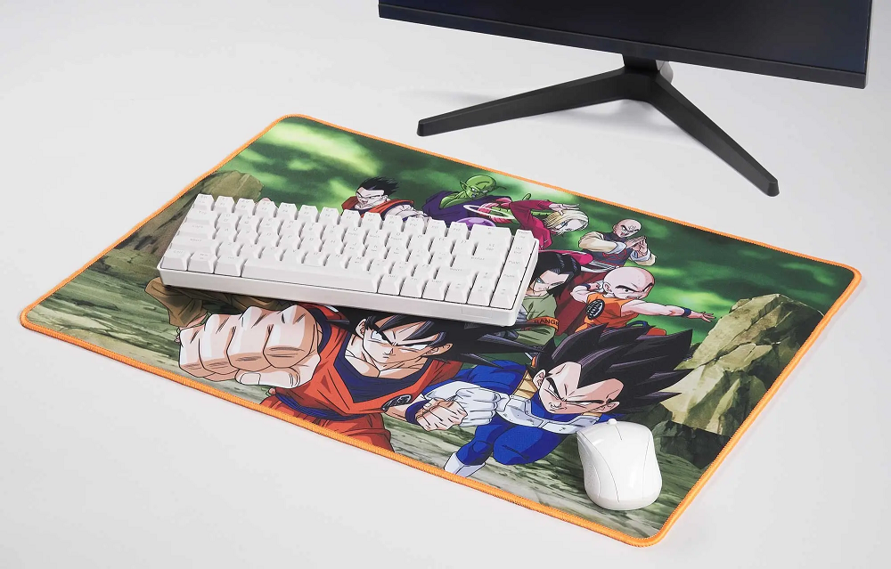 Subsonic - Dragon Ball Super - Tapis de souris de jeu XL - Goku et ses amis 60x40cm - flash vidéo