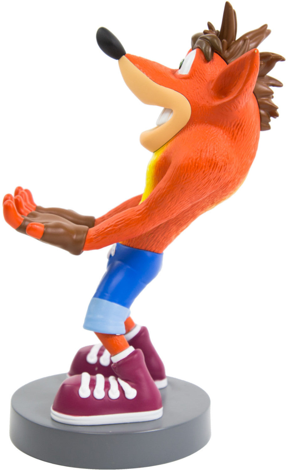 Cable Guys - Crash Bandicoot - Crash Support Chargeur pour Téléphone et Manette - flash vidéo