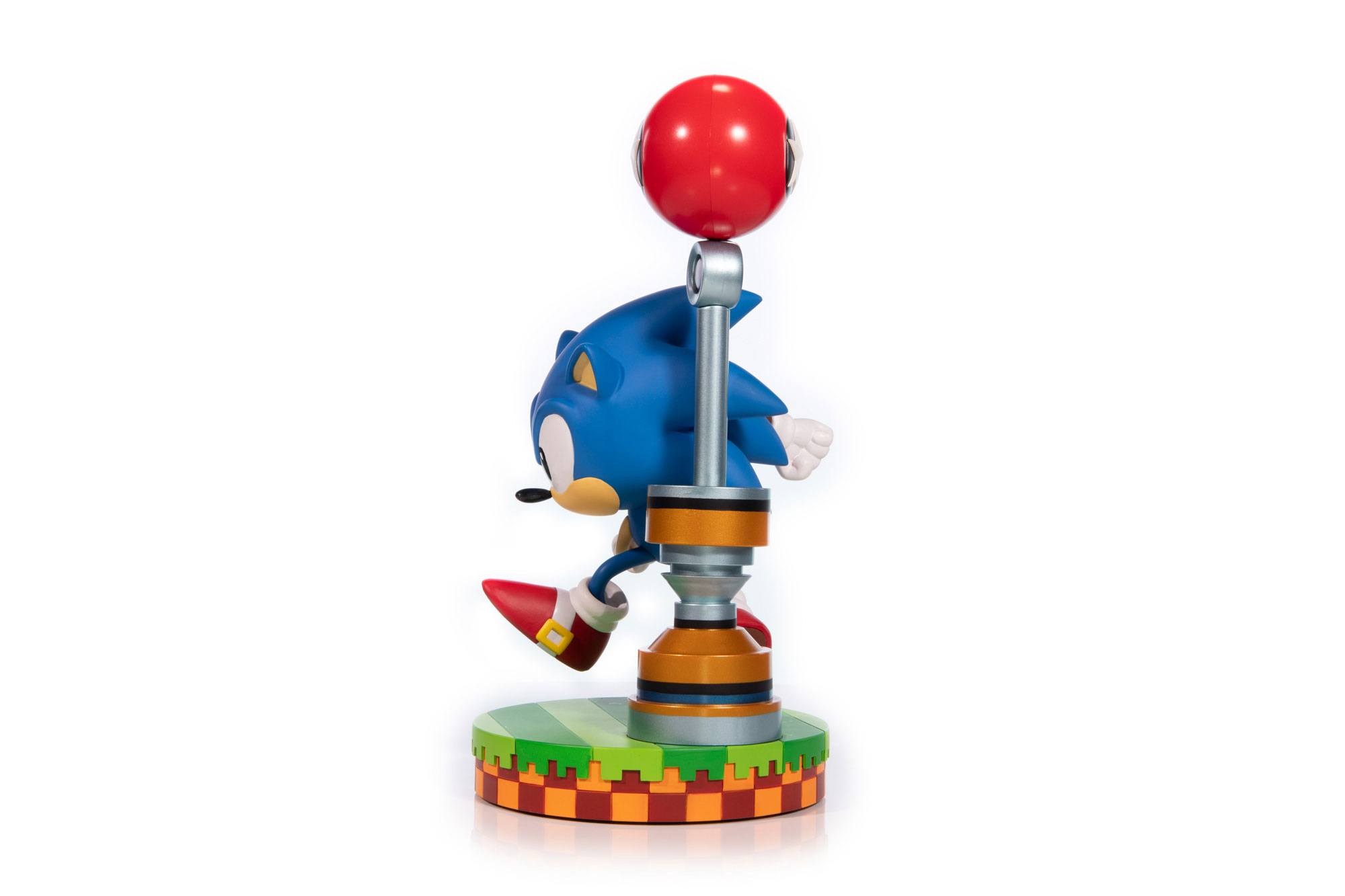 First 4 Figures - Sonic The Hedgehog - Sonic Diorama Statue Edition Standard 26cm - flash vidéo
