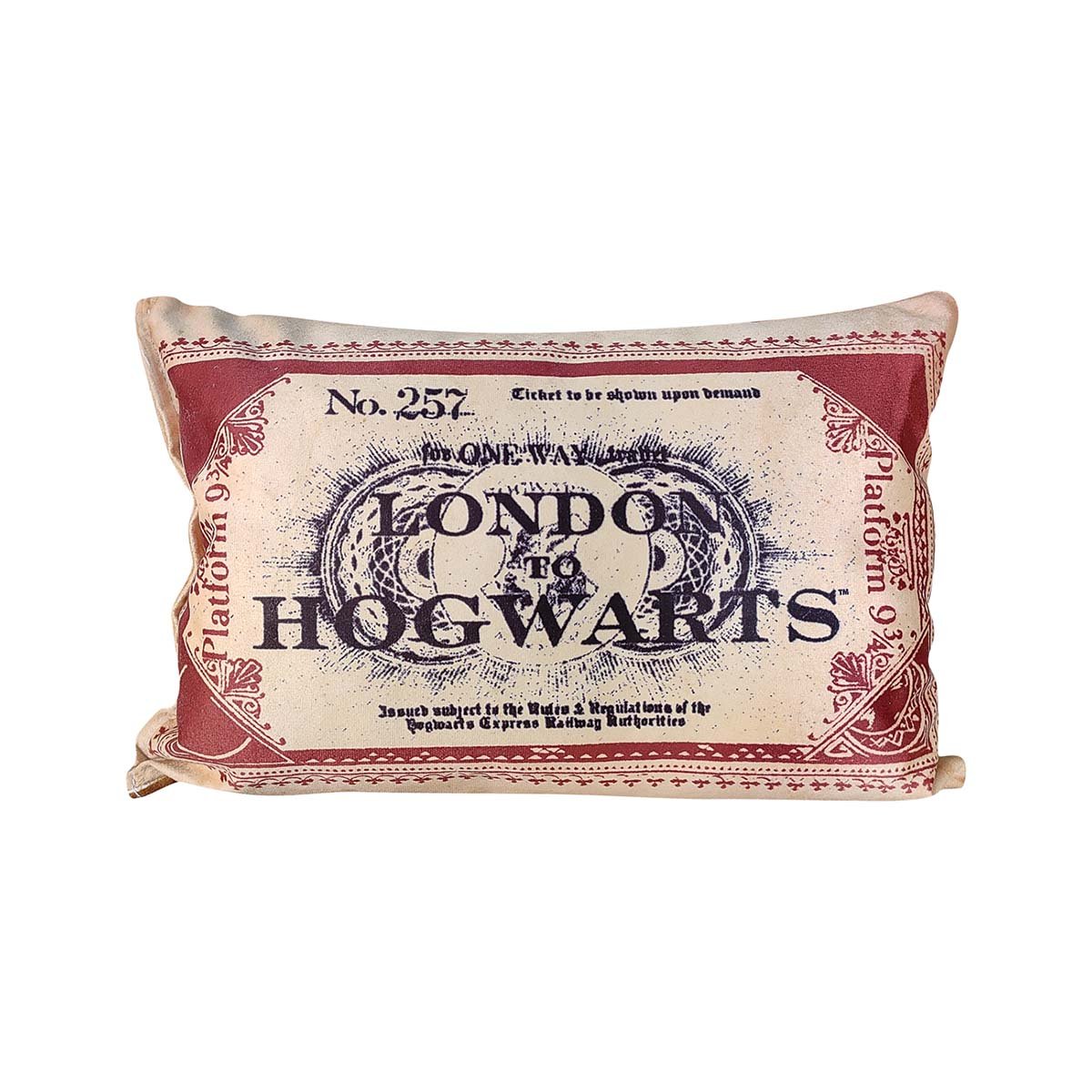 Wizarding World - Harry Potter - Coussin - Ticket Poudlard Express - flash vidéo