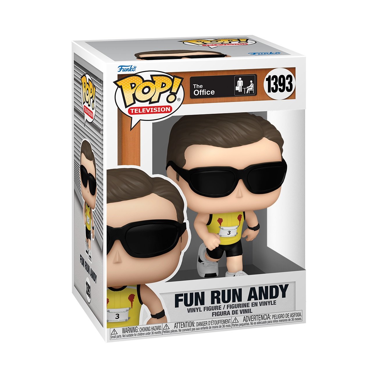 Funko Pop! TV: The Office - Fun Run Andy - flash vidéo